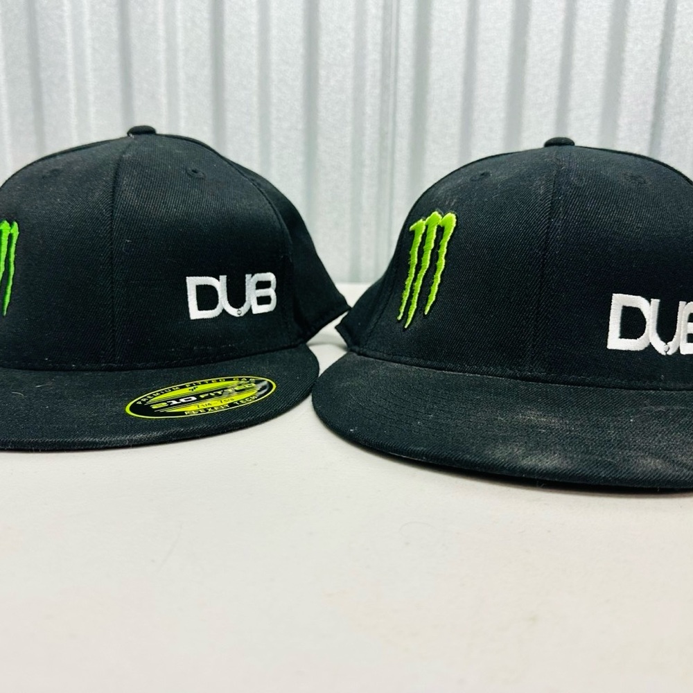 Vintage 2 Black DUB Snapback Hat with Monster Logo